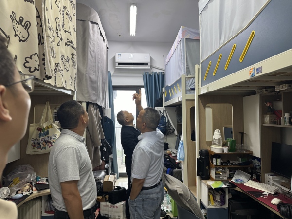 我校开展国庆中秋节前校园安全检查